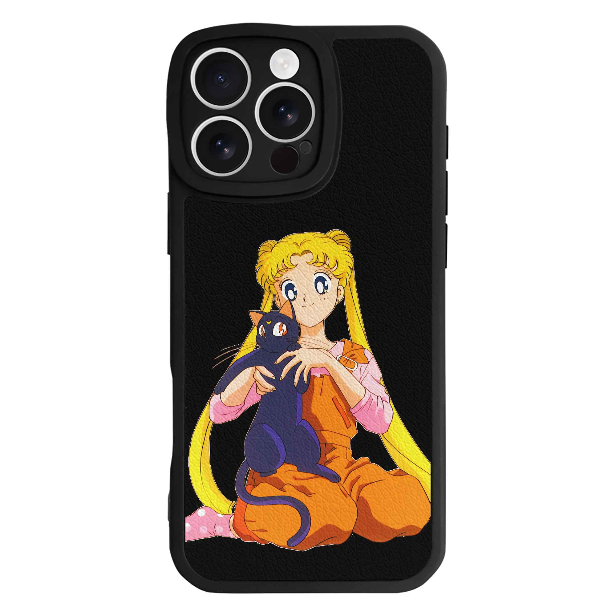 （画像用） 美少女戦士セーラームーン 愛野 美奈子 あいの みなこ Sailor Moon Aino Minako 【iPhone 16シリーズ対応】シリコンスマホケース（レザー調） 材質：シリコン